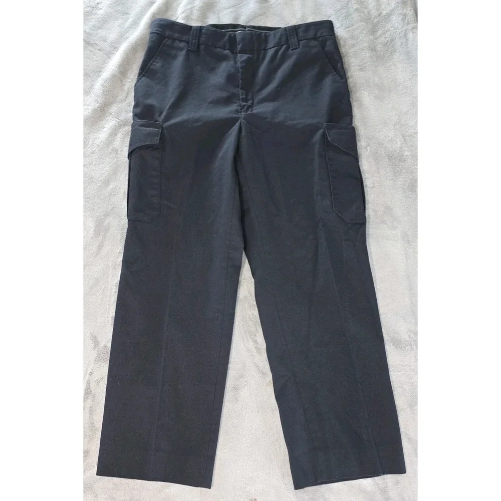 Horace Small Dark Blue Mens EMT EMS Security Work Cargo Tactical Pants Size 34‎